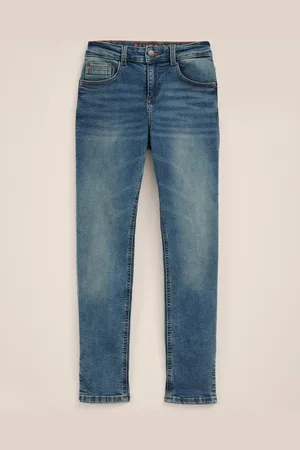 WE Fashion Jongens jeans regular fit met stretch