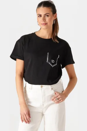 Liu Jo Ecs T-shirt Moda M/c Tops & T-shirts Dames - Shirt -