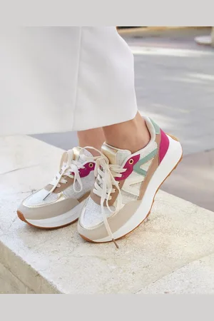 Buonarotti Dames Sneaker - Roze - Imitatieleer