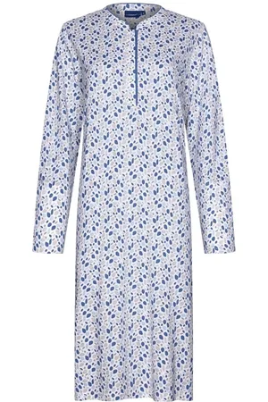 Pastunette Dames nachthemd lange mouw - knoopsluiting - - 40