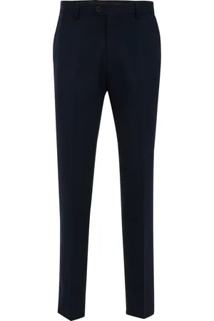 WE Fashion Heren slim fit pantalon