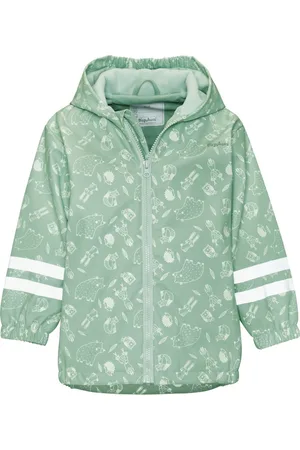 Playshoes Forest Animals regenjas met fleece van 116