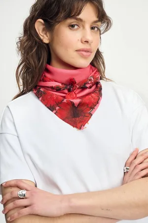 POM Amsterdam Shawl POM - Raspberry Bouquet - SP9192