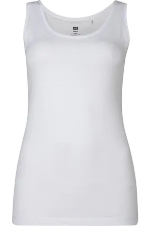 WE Fashion Dames singlet van biologisch katoen