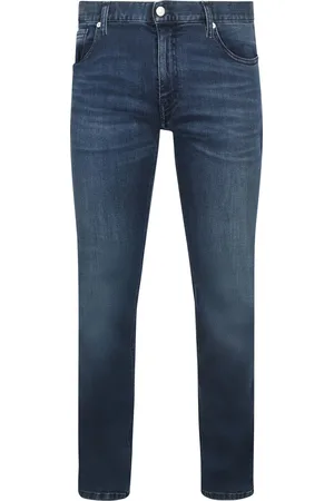Alberto Slim Dual Flex Denim Donkerblauw