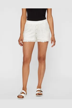 VERO MODA VMHONEY LACE SHORTS WVN GA Dames Broek
