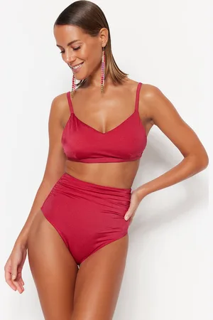 Trendyol Granaatappelbloesem Collector High Waist Hipster Core Bikinibroekje Tbess20Ba0018