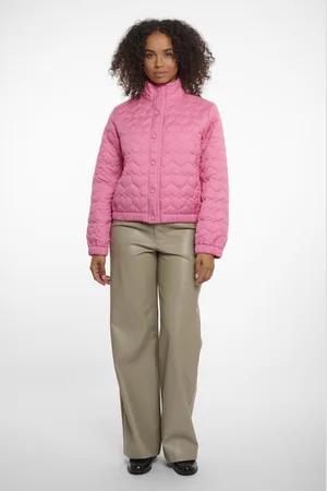 Rino & Pelle Quilted Bomber Jacket - Aba.7002521 - 10796 bright pin