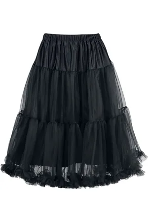 Hell Bunny Penelope Petticoat Medium-lengte rok M-L Polyester Dames - Rockabilly