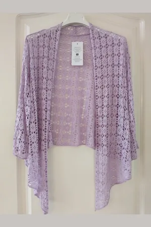 Merkloos Dames vest Vera licht bolero one size