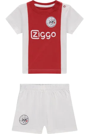 Ajax Baby set wit rood wit