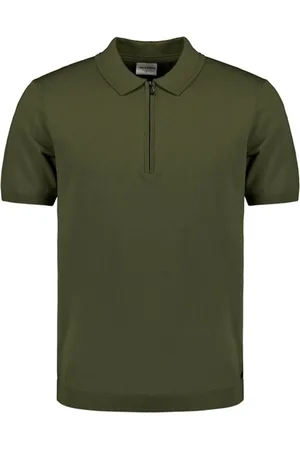 No Excess 27210352 - Pullover Short Sleeve Polo Zip