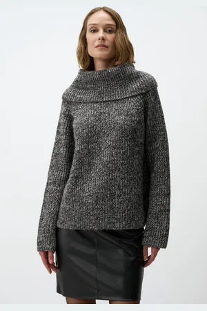 Jimmy Key Col Lang Mouw Sweater