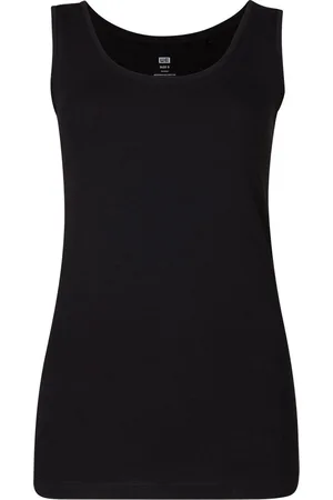 WE Fashion Dames singlet van biologisch katoen