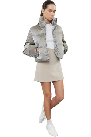 Trendyol Nerts Oversize Schimmel Glanzend Waterafstotend Pufferjack Twoaw24Mo00056