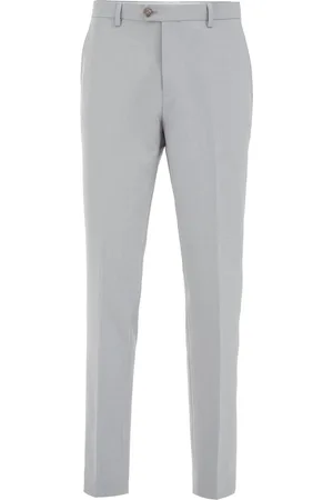 WE Fashion Heren slim fit pantalon