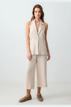 Jimmy Key Geweven Stenen Broek