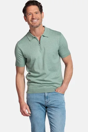 Baileys Polo knitted pullover - Zip up / SS