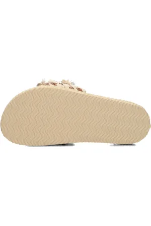 Mou Monoband Rope Sandal Fringes Slippers - Dames -