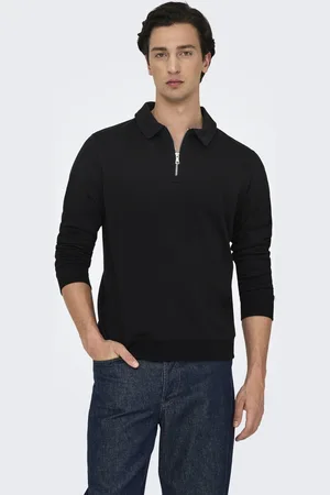 Only & Sons David Half Zip Sweater Heren