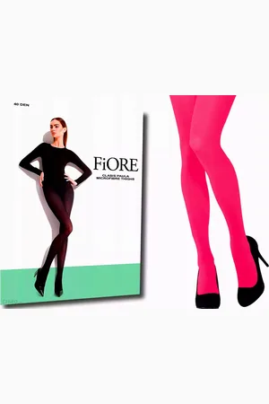 Fiore di Lucia Milano 40 denier dikke kwaliteits panty in de kleur model Paula