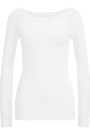 WE Fashion Dames organic cotton longsleeve