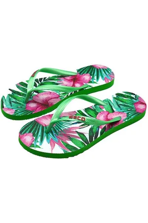 Beco Dames teenslippers - /multi color - maat 40-41