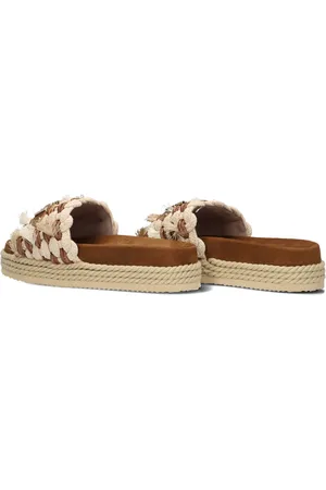 Mou Monoband Rope Sandal Fringes Slippers - Dames -