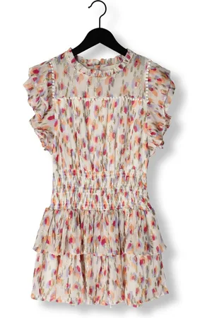 AI&KO Berber Dotted Vis 607 G Jurken Meisjes - Kleedje - Rok - Jurk -