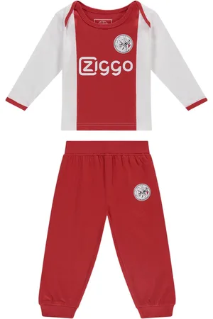 Ajax Baby pyjama wit rood wit Ziggo