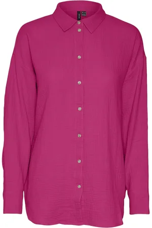 VERO MODA VMNATALI NIA LS LOOSE SHIRT WVN - Dames - Blouses