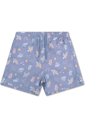 Swim Essentials | Meerkleurige Zeedieren UV Zwembroek Jongens