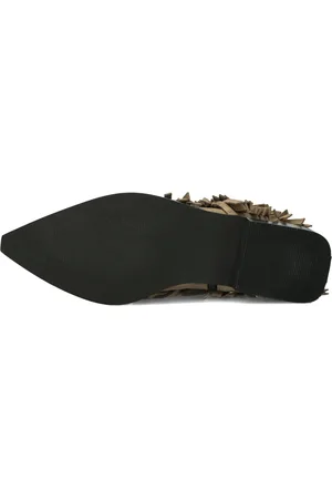 Toral Adele Fringes Enkellaarsjes - Enkelboots met rits - Dames -