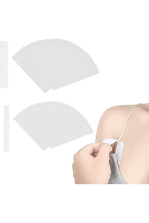 Merkloos Transparent Double Sided Tape for Body - Pack of 144 - Invisible Fashion Tape for Clothing - Push Up Body (1.3 x 8.5 cm 1.8 x 8.5 cm)