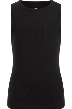 WE Fashion Meisjes singlet van ribstof