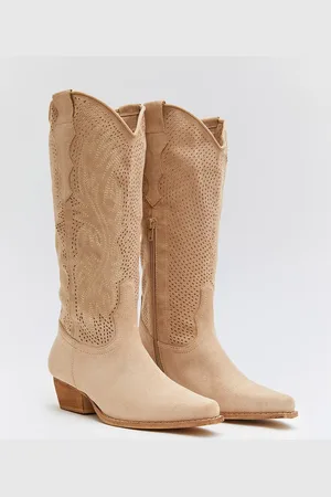 Buonarotti Dames Cowboylaarzen - - Suedine