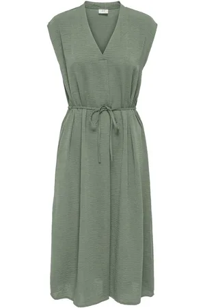 JDY DIVYA LIFE S/L MIDI DRESS WVN DIA - Dames - Mini jurken