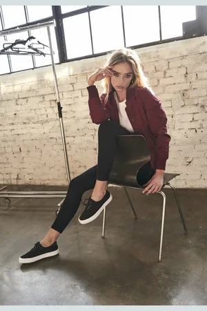 Urban classics Light Bomber jacket - M - Rood