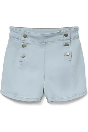 VERO MODA VMKAYLA HR BUTTON SHORTS MIX - Dames - Bermuda shorts