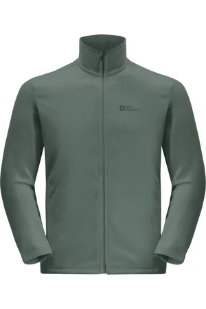 Jack Wolfskin TAUNUS FZ M Heren Outdoorvest - hedge groen