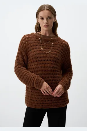Jimmy Key Getextureerd Pluizig Sweater
