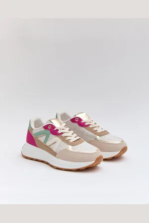 Buonarotti Dames Sneaker - Roze - Imitatieleer
