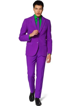 OppoSuits Purple Prince - Heren Pak - Carnavalskleding - Feest Kostuum -