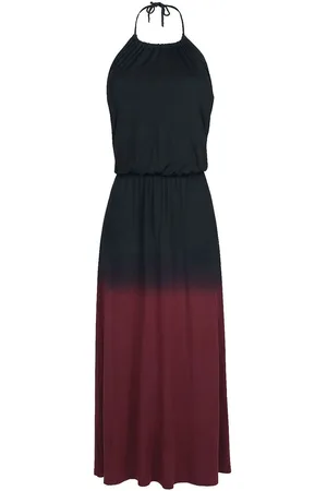 EMP Zwart en rood jurkje met kleurverloop Vrouwen - XS