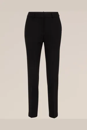 WE Fashion Dames slim fit pantalon
