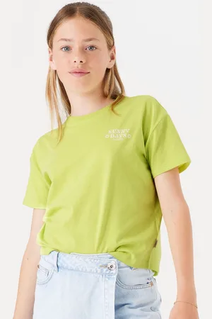 Garcia Meisjes T-shirt Groen Korte mouw