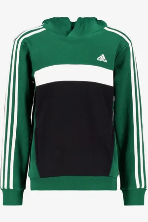 adidas J 3S Tib kinder hoodie zwart