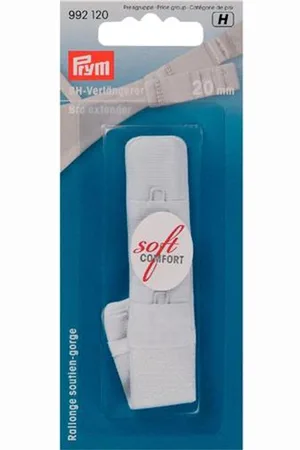 Merkloos Prym BH verlengstuk 2 haakjes 25mm - Bh verlenger - Tussenstukje - M