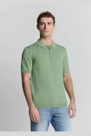 No Excess 27210352 - Pullover Short Sleeve Polo Zip