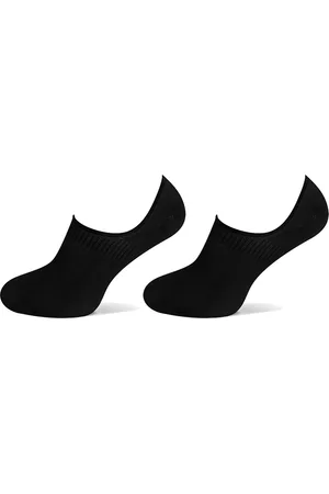 Basset 2-paar onzichtbare Footies bamboe - Lage bamboe sneakersokken - Kousenvoetjes voor dames en heren - 46